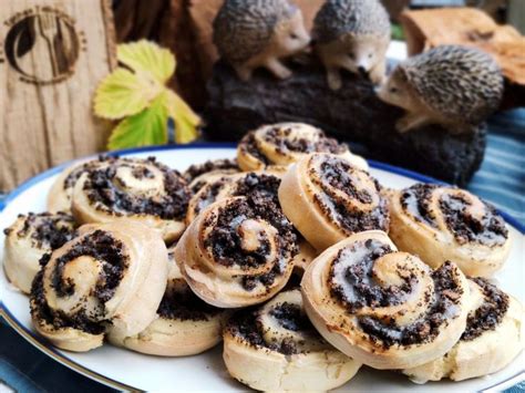 Mohn Marzipan Schnecken Tochas Tellergrün