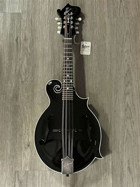 Gibson Black Night F5G Mandolin - Wide Nut -Discontinued - Mandolin Store