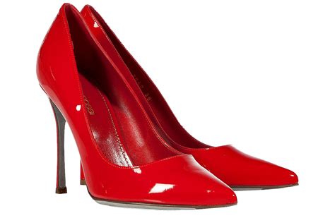 Sergio Rossi Flamenco Red Patent Leather Stilettos Avenuesixty