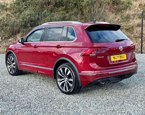 2017 Volkswagen Tiguan 20 R Line Tdi Bmt 4motion 20 Diesel Manual Red £19995 Mc Autosales