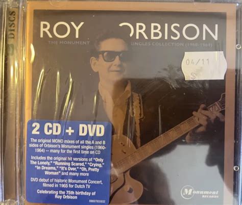 Roy Orbison The Monument Singles Collection 2 X Cd Dvd 2011 Sony Brand New Eur 21 67