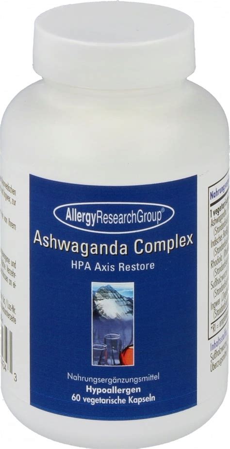 Ashwagandha Complex 60 Veg Kapsule Allergy Research Group