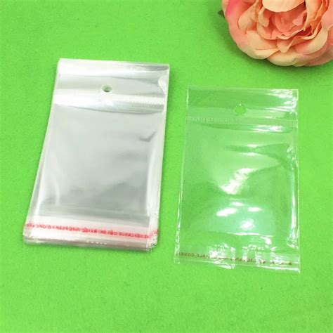 Pcs Cm Self Adhesive Seal Opp Bag All Clear Plastic Poly Bags