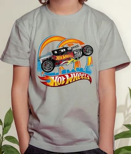 Hot Wheels Camiseta Infantil Fantasia Personagens Mercadolivre
