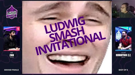 Watching The Ludwig Smash Invitational Grand Finals W Syn YouTube