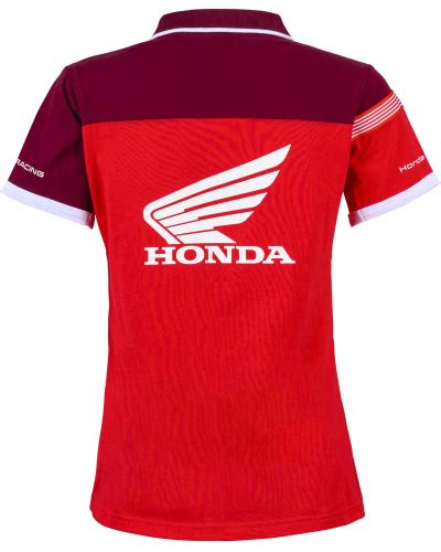 Honda Polo Triko Racing D Msk Red Honda Oble En