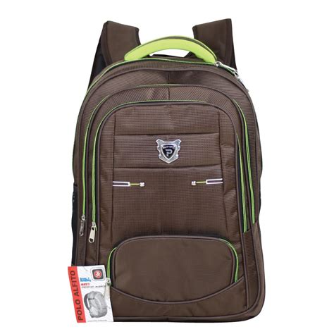 Jual Tas Ransel Gendong Polo Alfito Saku Pria Backpack Punggung Laptop