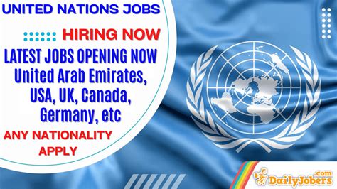 United Nations Jobs Latest Jobs Opening Now 100 Free Hiring