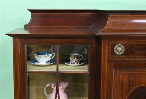 Shapland And Petter Inlaid Mahogany Side Cabinet 654924