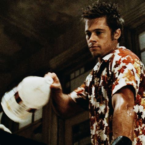 On Twitter Brad Pitt As Tyler Durden In Fight Club 1999