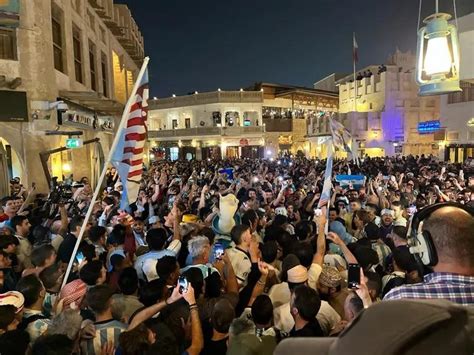 Mundial Qatar El Ltimo Banderazo Argentino En Doha Fue El M S