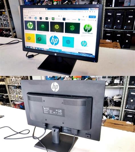 Monitor Para PC HP V19B 18 5 LED TN Widescreen HD VGA Aqui Tem