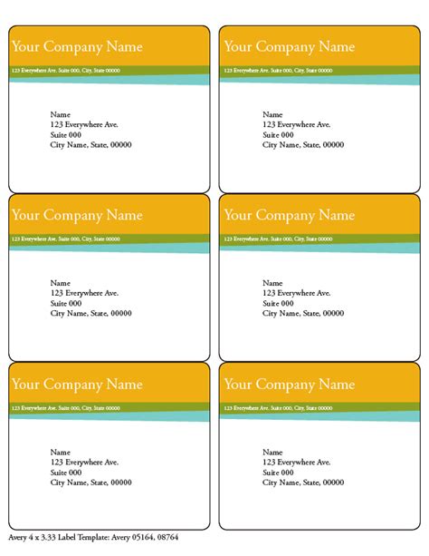 Indesign Label Templates