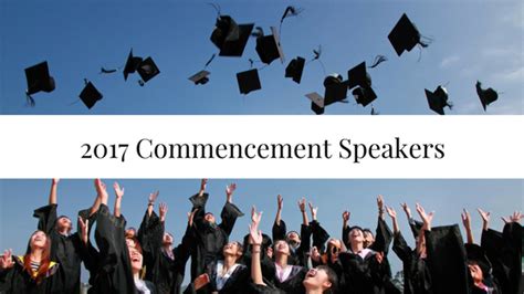 2017 Commencement Speakers Jlv College Counseling