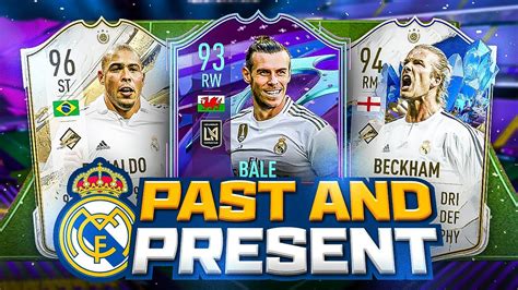 The Best Real Madrid Past And Present Team In Fifa Youtube