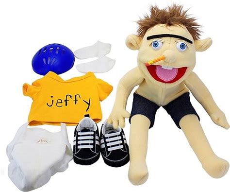 Jeffy Puppet Plush Toy Dolljeffy Feebee Puppet Plush Sml Toysoft