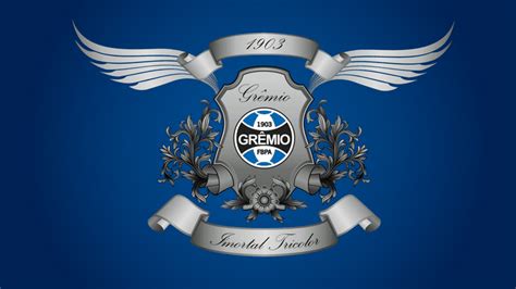 Gr Mio Foot Ball Porto Alegrense Hd Soccer Emblem Logo Hd Wallpaper