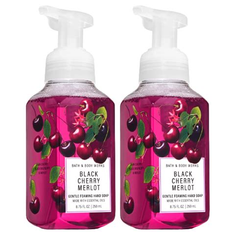 Amazon Bath And Body Works Gentle Foaming Hand Soap Black Cherry