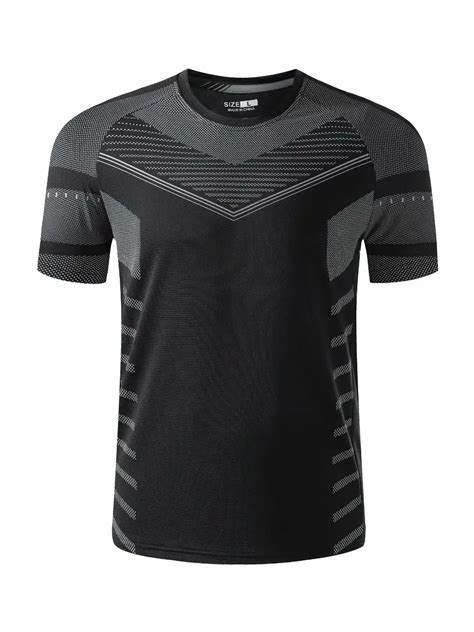 Camiseta Deportiva De Secado R Pido Para Hombre Camisa Transpirable De