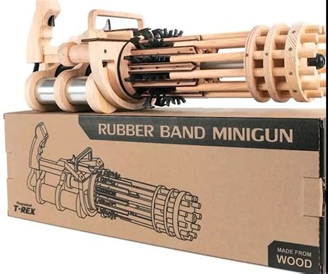 [Rubber Band Minigun] Firing Frequency: 5 Bullets per sec. Damage: 8/10. Cost: 562 gold coins ...