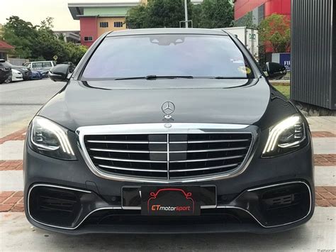 Mercedes Benz S Class W Installed S Facelift Front Grill