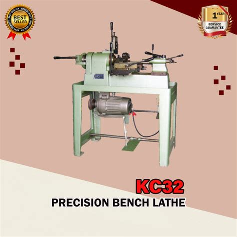 Jual Mesin Bubut Turret Besi Precision Bench Lathe Machine 2hp Kc 32