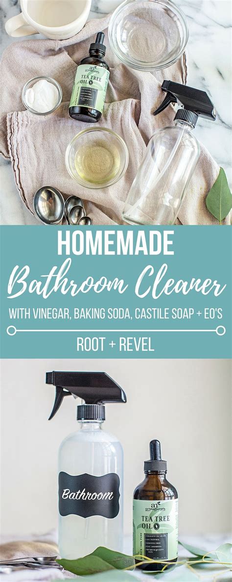 Homemade Bathroom Cleaner Root Revel Recipe Homemade Bathroom Cleaner Baking Soda