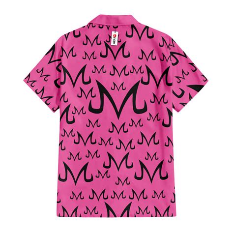 Dragon Ball Hawaiian Shirts - Majin Buu Symbols Hawaiian Shirts ...