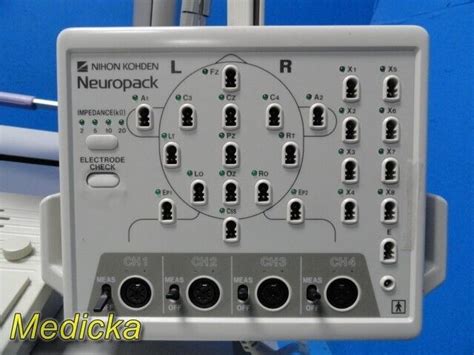 Nihon Kohden Neuropack Meb A Ep Emg Neurodiagnostic System W O Cpu