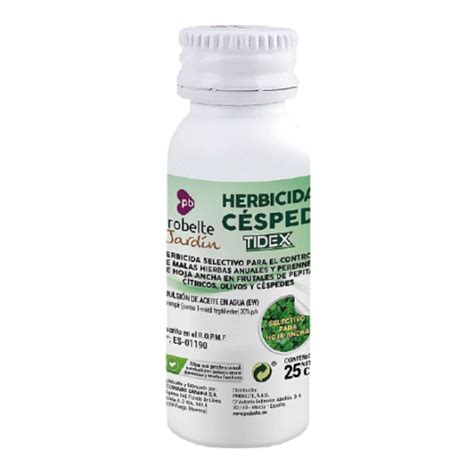 Herbicida Cesped Tidex 25cc Jardinedia