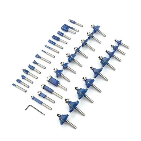 Ej Life Embouts De Routeur Pcs Routeur Bits Set Professionnel