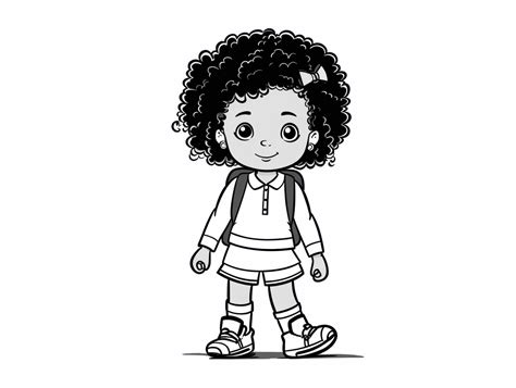 Ruby Bridges Coloring Sheet Coloring Page