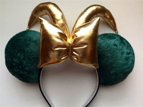 Marvel The Avengers Loki Inspired Mouse Ears Mickey Ears Headband