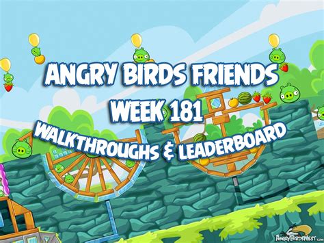 New Angry Birds Friends Tournament Week On Now Angrybirdsnest