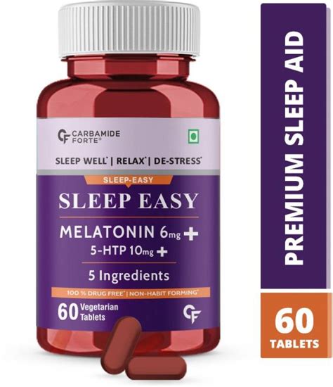 CF Sleeping Pills Aid for Deep Sleep with Melatonin & Valerian Price in ...