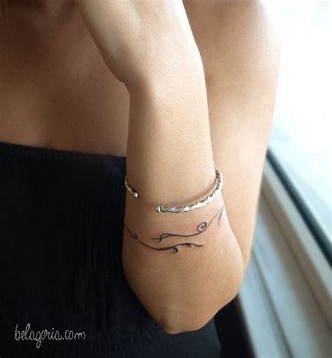 Tatuajes De Pulseras En La Mu Eca Muy Finos Para Chicas Tatuaje De