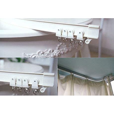 Z Color Flexible Bendable Ceiling Curtain Track Curved Ceiling Track