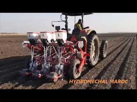 HYDRO Mechal Maroc Semoir Pneumatique Agricola SNT 3 320 Pour Carottes