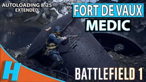 FORT DE VAUX MEDIC Battlefield 1 Bf1 Autoloading 8 25 Extended