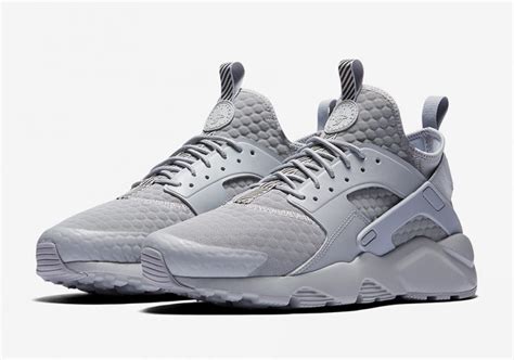 Nike Air Huarache Ultra Wolf Grey Sneaker Bar Detroit