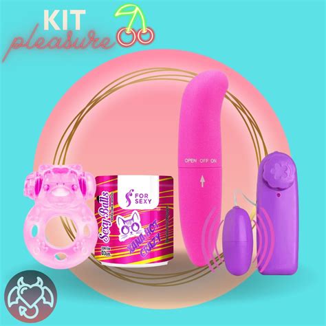 Kit Prazer Vibrador Ponto G Bullet Vibrador Anel Peniano Vibrador Sexy Balls Xana Hot
