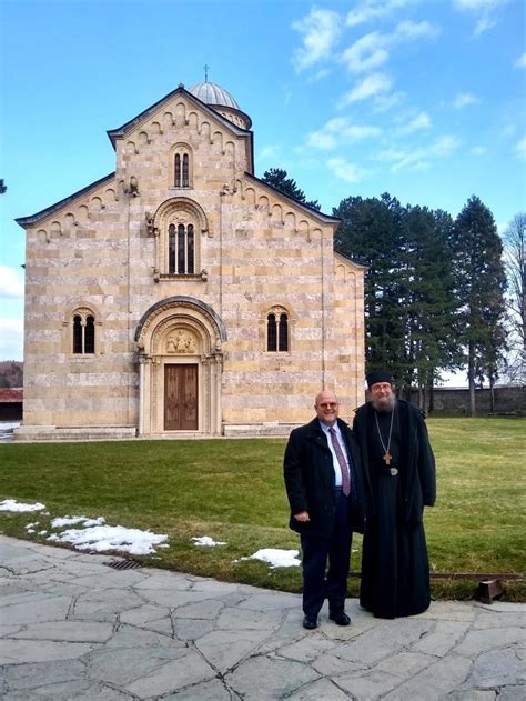 Ambassador Jeff Hovenier On Twitter Honored Today To Meet Father Sava