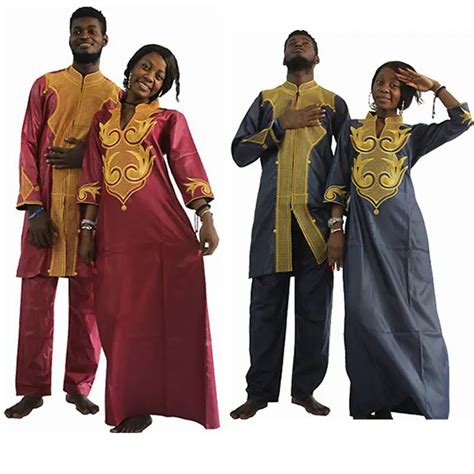 Handd Dashiki African Couple Dress Clothing For Men And Women Friends Get