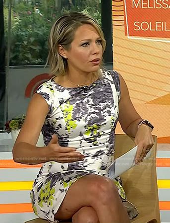 Wornontv Dylans Floral Sleeveless Mini Dress On Today Dylan Dreyer