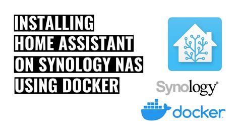 Installing Home Assistant On Synology NAS Using Docker YouTube