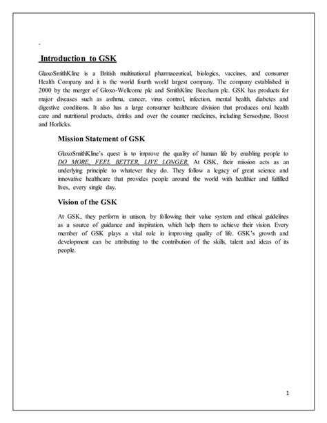 GSK Annual Report PDF