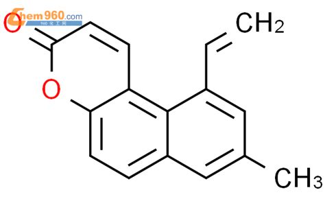 602277 15 6 3H NAPHTHO 2 1 B PYRAN 3 ONE 10 ETHENYL 8 METHYL 化学式结构式