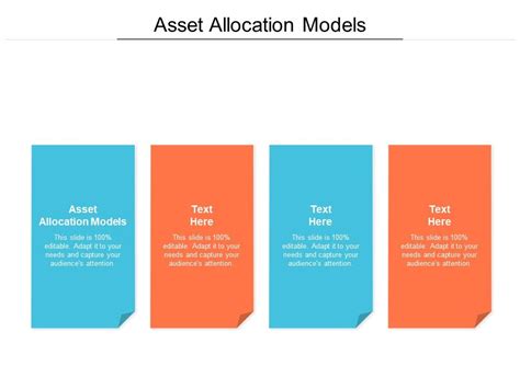 Asset Allocation Models Ppt Powerpoint Presentation Icon Diagrams Cpb