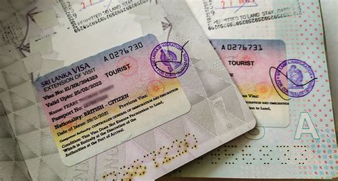 Sri Lanka Tourist Visa Extension Fees - Infoupdate.org