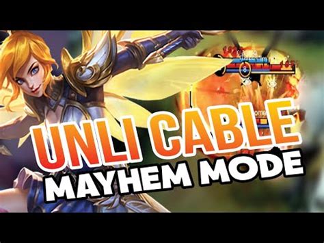 FANNY UNLI CABLE MAYHEM MONTAGE MLBB YouTube